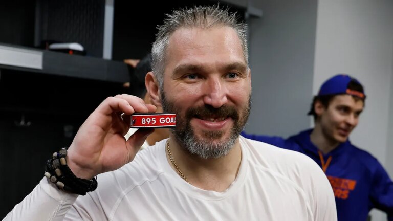 Alex Ovechkin gets real on history-making NHL goal