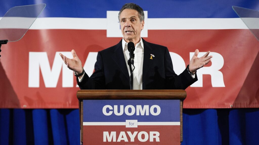 Cuomo lands key labor union backing as comeback bid for NYC mayor heats up Cuomo lands key labor union backing as comeback bid for NYC mayor heats up