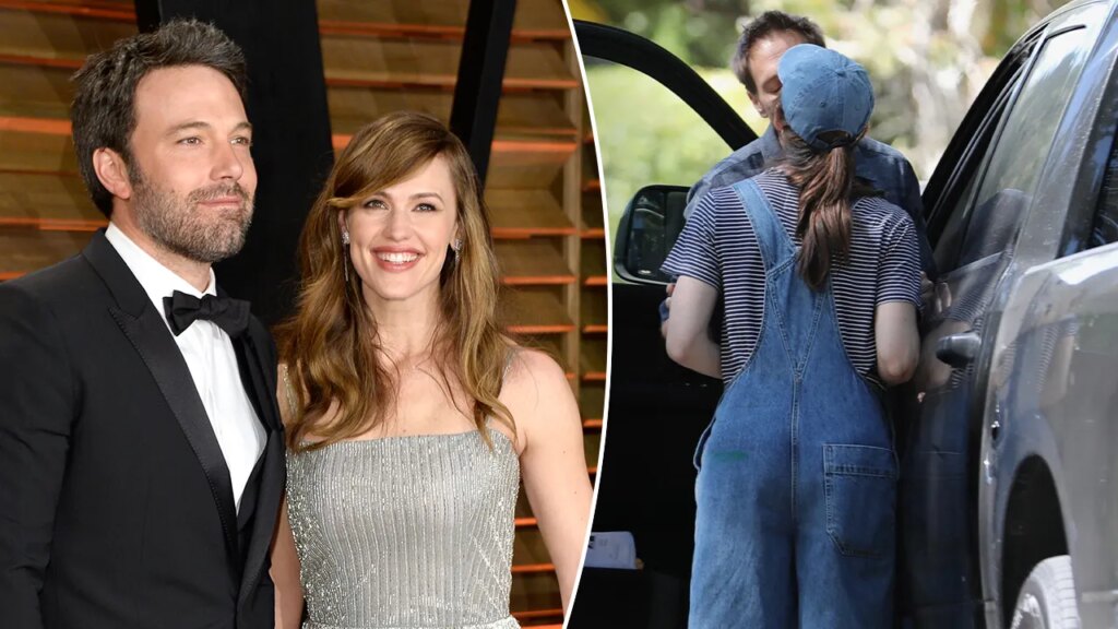 Jennifer Garner spotted kissing boyfriend before Easter Sunday with Ben Affleck Jennifer Garner spotted kissing boyfriend before Easter Sunday with Ben Affleck