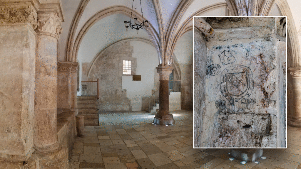 Austrian, Israeli archaeologists at Last Supper site unveil unique graffiti