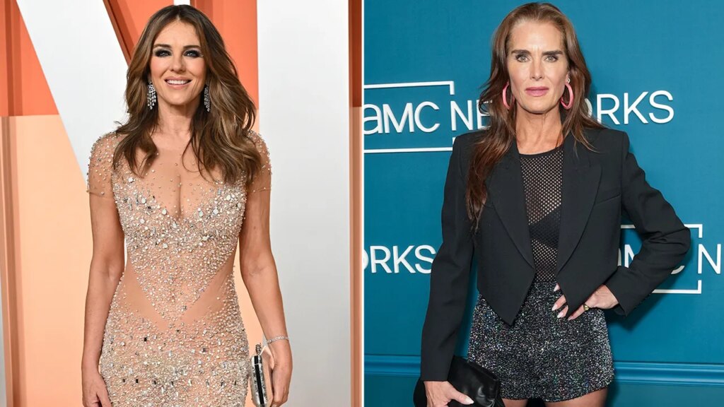Elizabeth Hurley and Brooke Shields, 59, defy aging as they sizzle in bikinis Elizabeth Hurley and Brooke Shields, 59, defy aging as they sizzle in bikinis