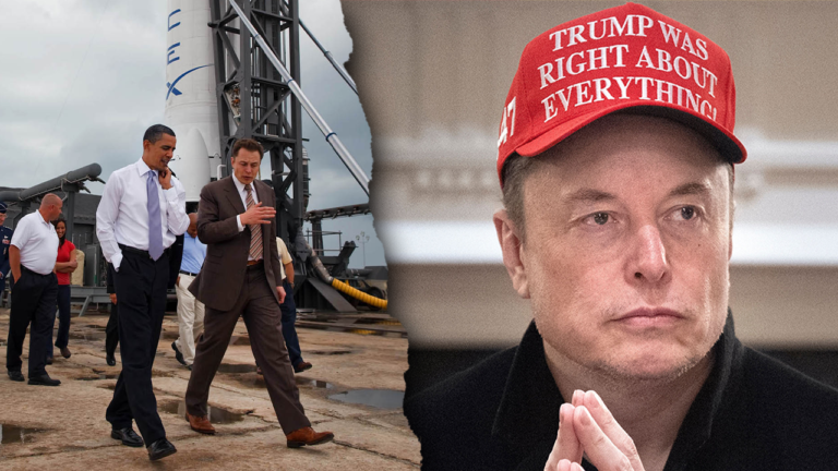 FLASHBACK: Obama walked alongside Musk in 2010