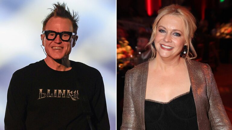 Rock star’s ‘awful’ date with Melissa Joan Hart star led to romance with wife