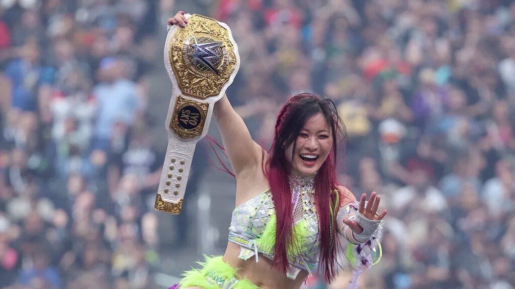 Iyo Sky retains Women’s World Championship in WrestleMania classic
