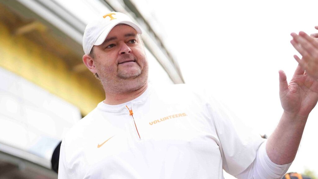 Tennessee coach reacts to QB leaving after NIL issues