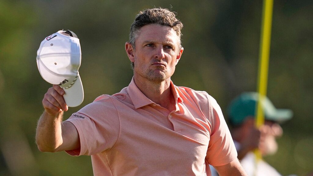 Justin Rose’s heartbreaking reaction to Masters loss Justin Rose’s heartbreaking reaction to Masters loss