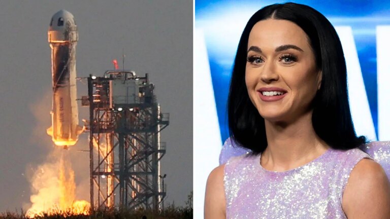 Pop star Katy Perry shares how she’s preparing ahead of Blue Origin space flight