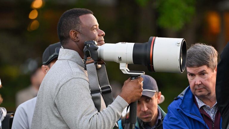 Masters 2025: Ken Griffey Jr. arrives at Augusta as credentialed photographer