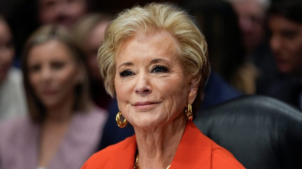 Linda McMahon’s warning to those who allow trans athletes in women’s sports Linda McMahon’s warning to those who allow trans athletes in women’s sports