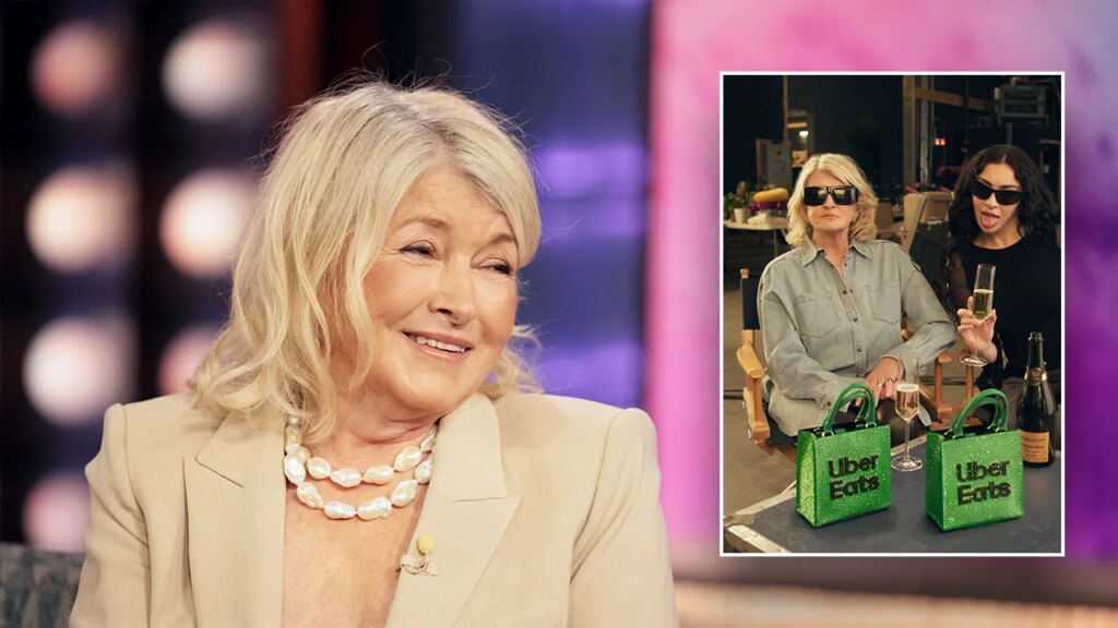 Celebrity chef Martha Stewart refuses to order food delivery Celebrity chef Martha Stewart refuses to order food delivery