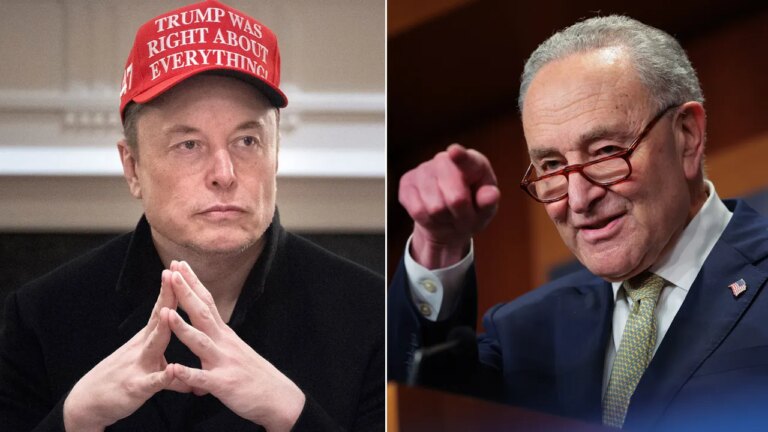 Elon Musk suggests Schumer is profiting off of government fraud