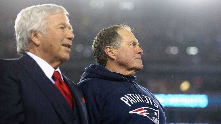 Bill Belichick omits Robert Kraft in new book: report
