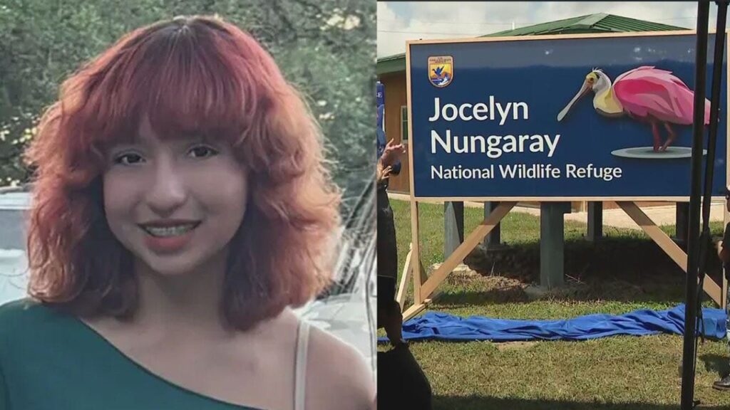 Texas wildlife refuge renamed to honor Jocelyn Nungaray in official ceremony Texas wildlife refuge renamed to honor Jocelyn Nungaray in official ceremony