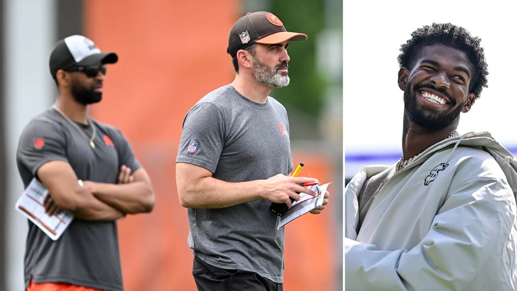 Browns draft Shedeur Sanders: Coach and GM raise eyebrows with reactions to pick Browns draft Shedeur Sanders: Coach and GM raise eyebrows with reactions to pick