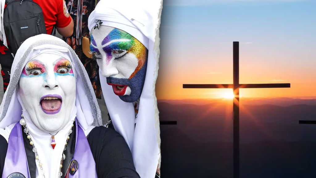 Drag queen group mocks Jesus, Christianity in Easter show marketed to kids Drag queen group mocks Jesus, Christianity in Easter show marketed to kids