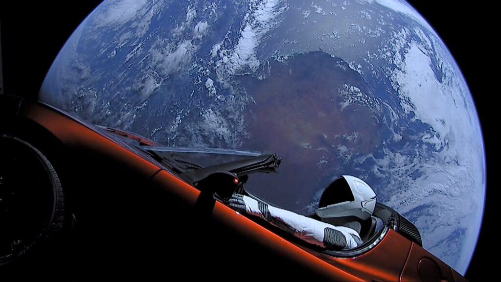 Newly discovered asteroid turns out to be Tesla Roadster launched into space Newly discovered asteroid turns out to be Tesla Roadster launched into space