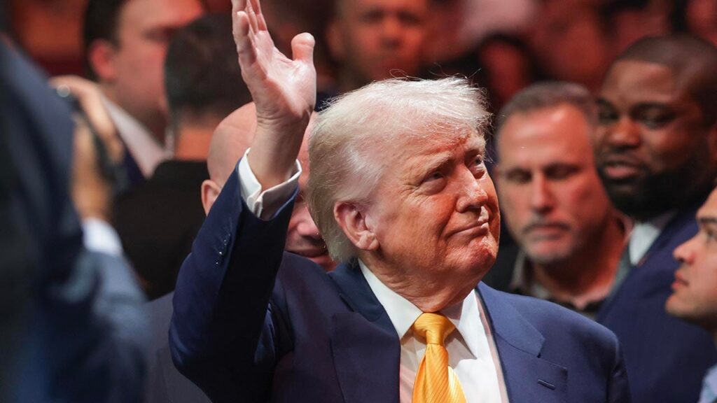 Trump says UFC 314 reaction shows ‘we’re doing a good job’ Trump says UFC 314 reaction shows ‘we’re doing a good job’