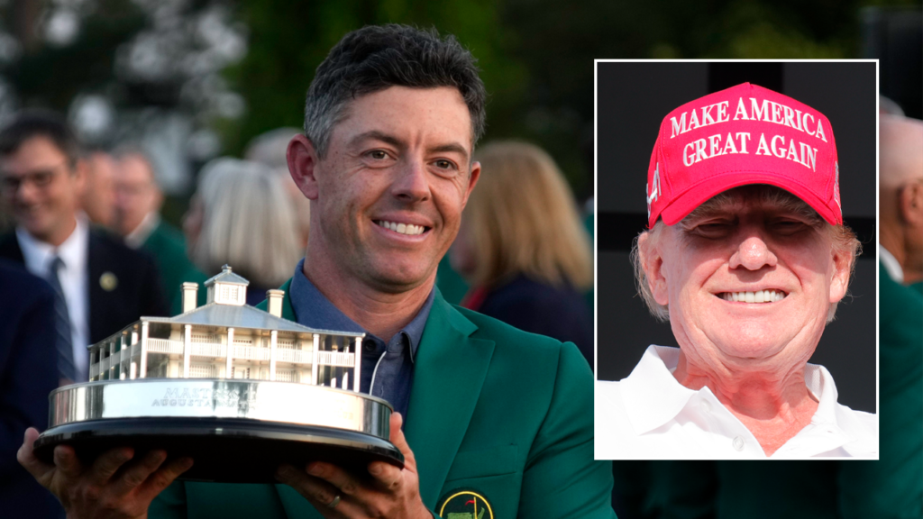 Trump congratulates Rory McIlroy for Masters win: ‘Tremendous courage’ Trump congratulates Rory McIlroy for Masters win: ‘Tremendous courage’