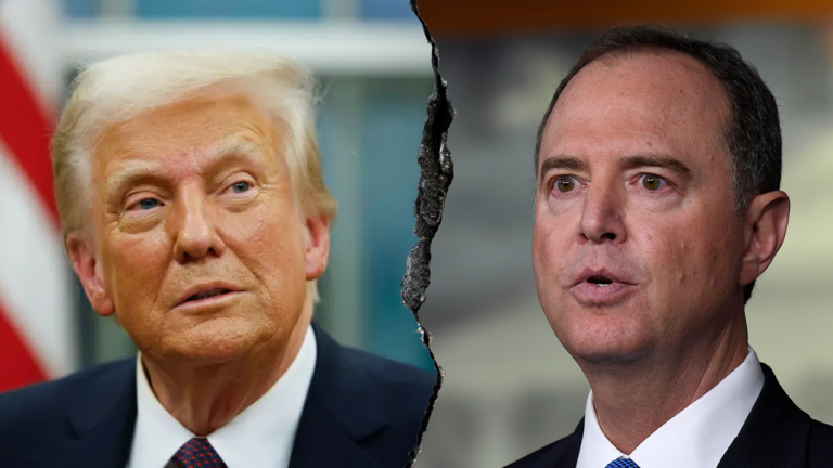 Trump brands Schiff ‘watermelon head,’ torches ‘dishonest’ Democrat at NRCC gala