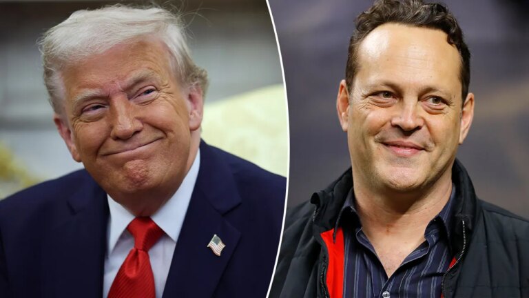 Vince Vaughn visits Trump at White House in ‘Wedding Crashers’ spoof photo