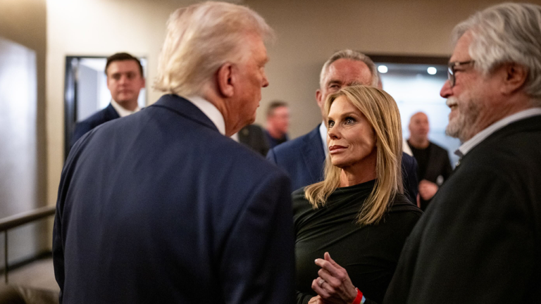 Video of Trump allegedly ‘snubbing’ actress Cheryl Hines spreads like wildfire but doesn’t show full picture