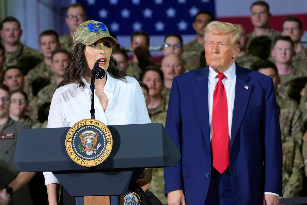 Blue state governor makes another appearance with Trump before his 100-day speech Blue state governor makes another appearance with Trump before his 100-day speech
