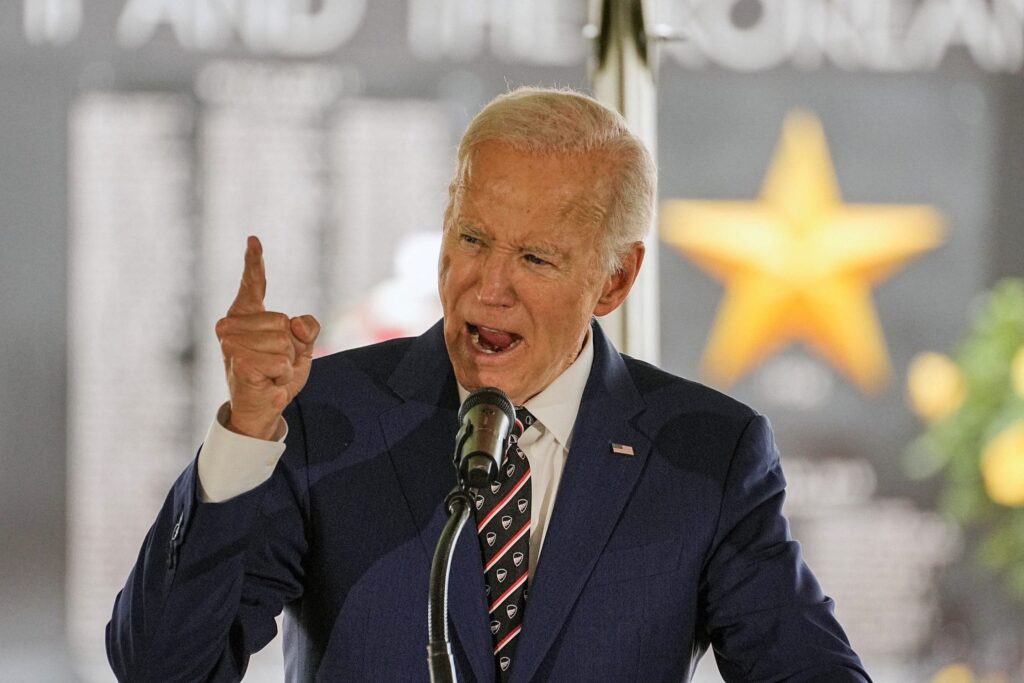 Former President Joe Biden joked he could take on Jake Tapper, Alex Thompson