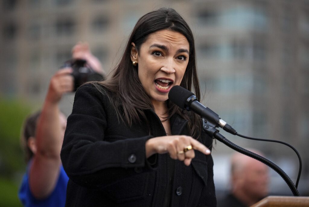 AOC interrupted at open of town hall by protester yelling about ‘genocide’ in Gaza AOC interrupted at open of town hall by protester yelling about ‘genocide’ in Gaza