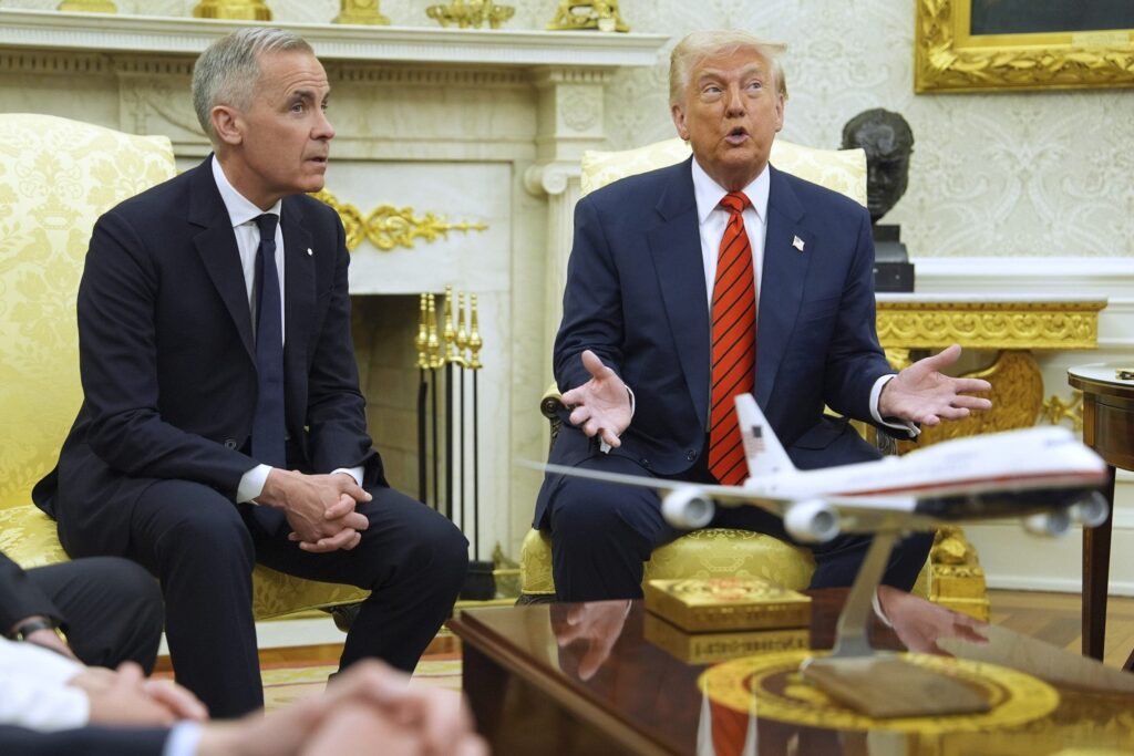 President Donald Trump inks trade deal with UK, previews trade negotiations with China