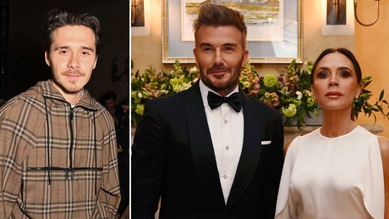 David Beckham’s son Brooklyn skips out on dad’s 50th birthday celebrations