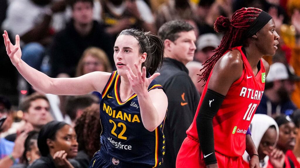 Caitlin Clark ties WNBA record, but the Fever fall to the Dream