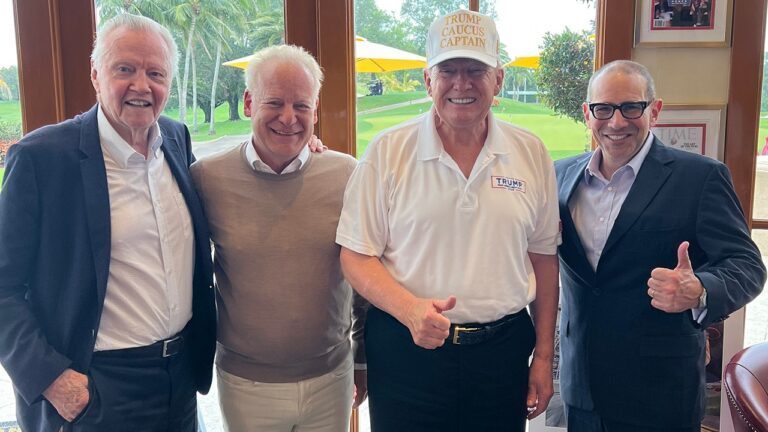 Jon Voight joins President Trump to save industry, ‘Make Hollywood Great Again’