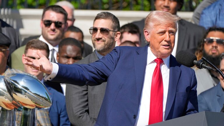 Trump set to announce DC will host NFL Draft
