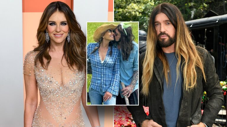 Billy Ray Cyrus and Elizabeth Hurley are ‘very happy together’