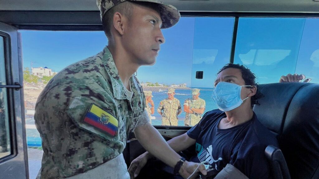 5 fishermen rescued after 55 days adrift at sea