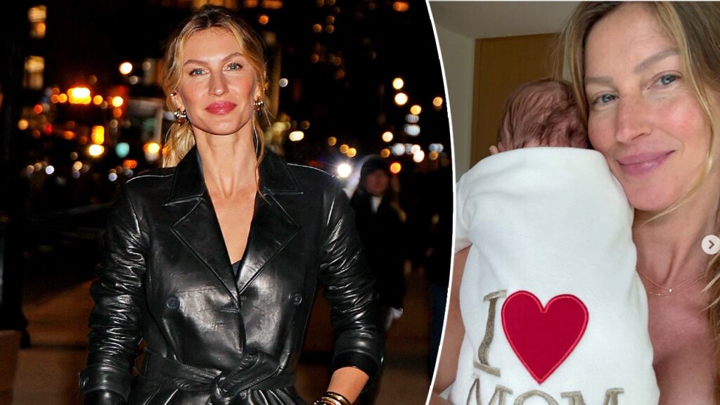Gisele Bündchen shares first photo of her new baby