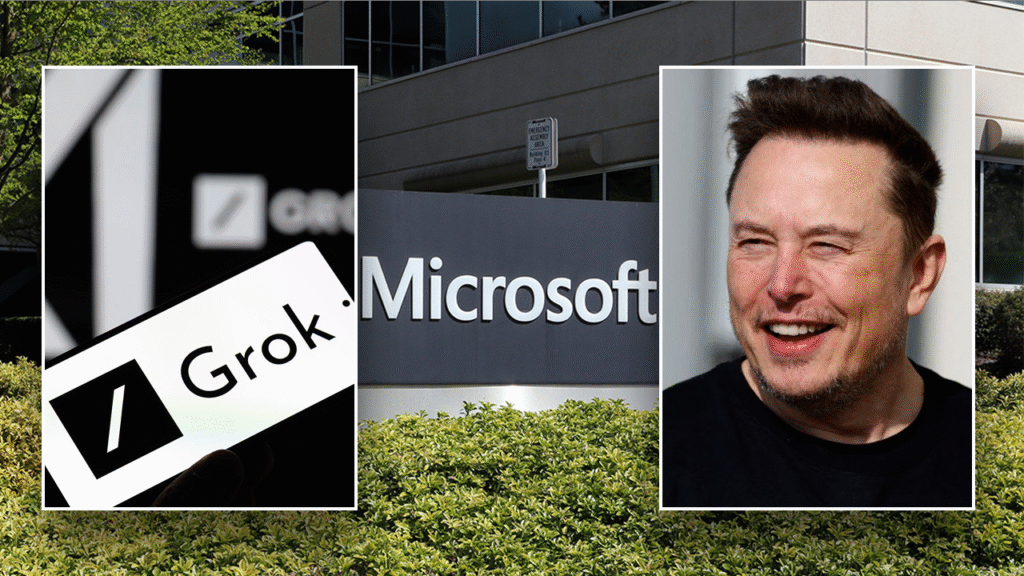 Elon Musk partners with Microsoft on Grok 3 while continuing OpenAI lawsuit Elon Musk partners with Microsoft on Grok 3 while continuing OpenAI lawsuit