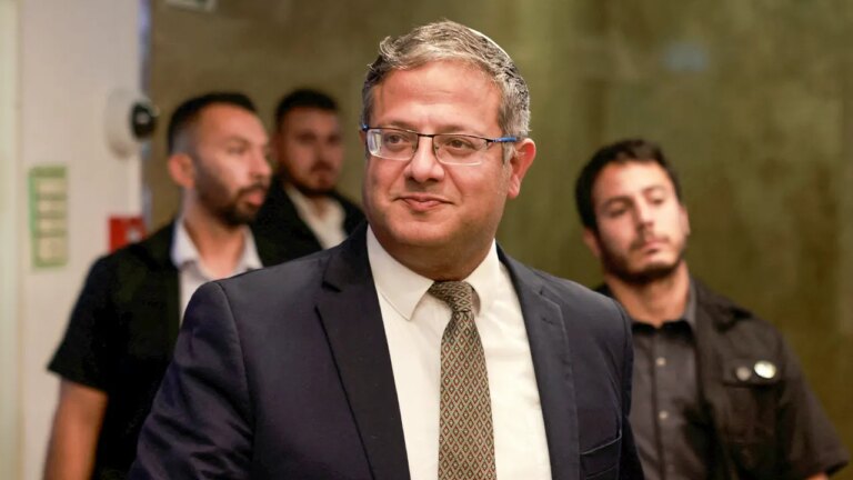 Israeli National Security Minister Itamar Ben-Gvir learns about US gun culture