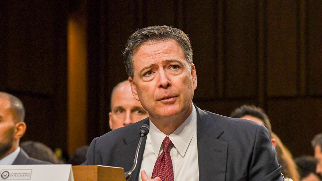 Former FBI Director Comey meets with Secret Service after ’86 47′ post