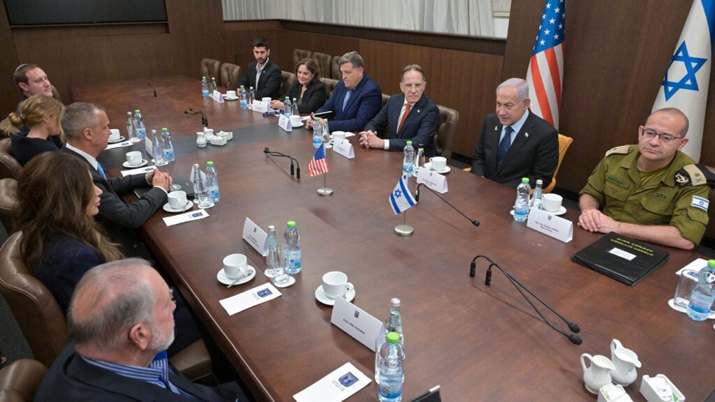 Homeland Security Secretary Noem met Netanyahu in Jerusalem amid Gaza conflict