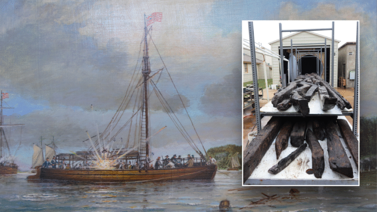 Rare 18th-century warship discovered at World Trade Center heads to museum