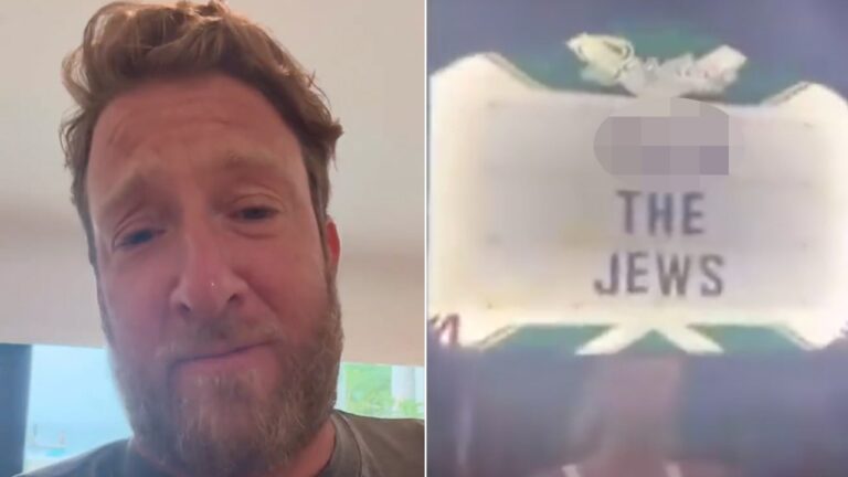 Barstool Sports’ Dave Portnoy gives explicit reaction to antisemitic sign at bar