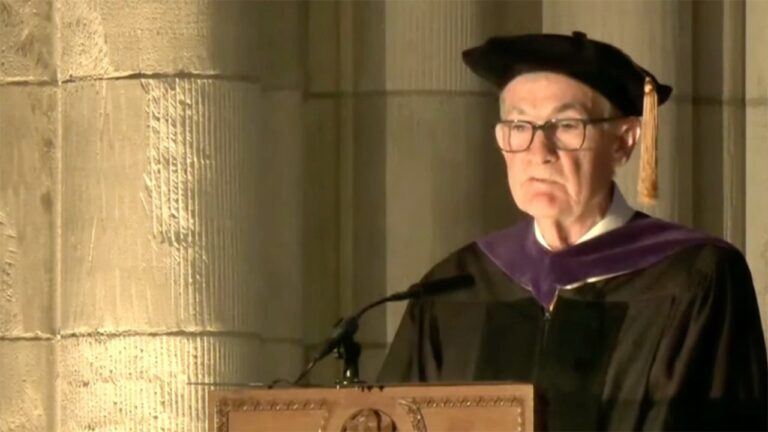 Fed Chair Jerome Powell addresses Princeton graduates