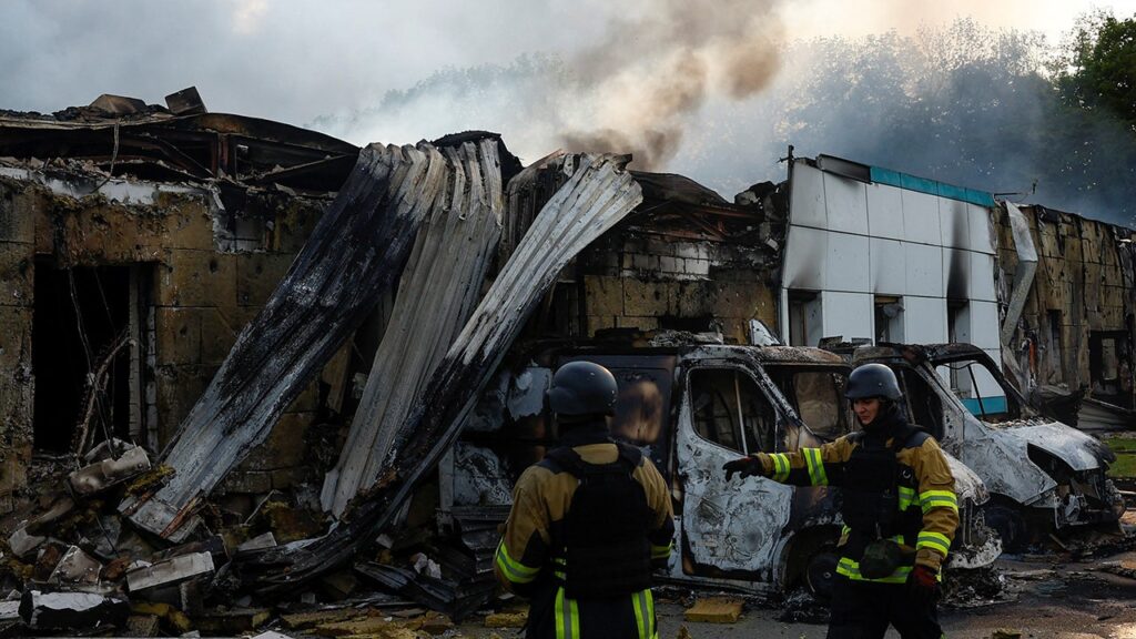 Russia launches largest drone attack on Ukraine hours before Trump-Putin call