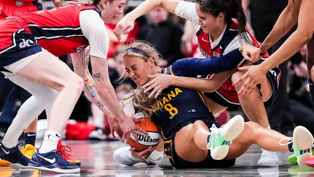 Fever, Mystics WNBA preseason game gets heated Fever, Mystics WNBA preseason game gets heated