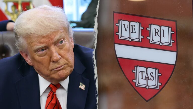 Trump wants foreign students who don’t cause trouble, criticizes Harvard funding