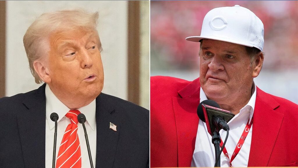 Trump played factor in Pete Rose HOF eligibility decision, MLB boss says