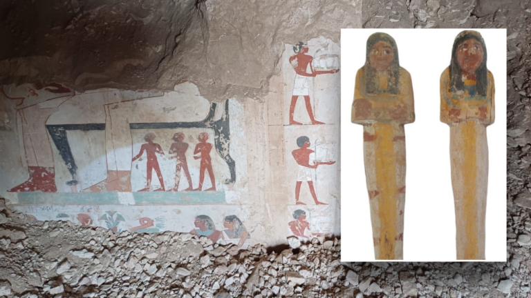 Ancient tombs of high-ranking officials have been newly discovered in Egypt