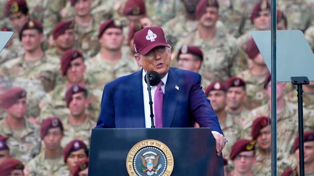 Trump vows to restore original names to Army bases renamed under Biden Trump vows to restore original names to Army bases renamed under Biden