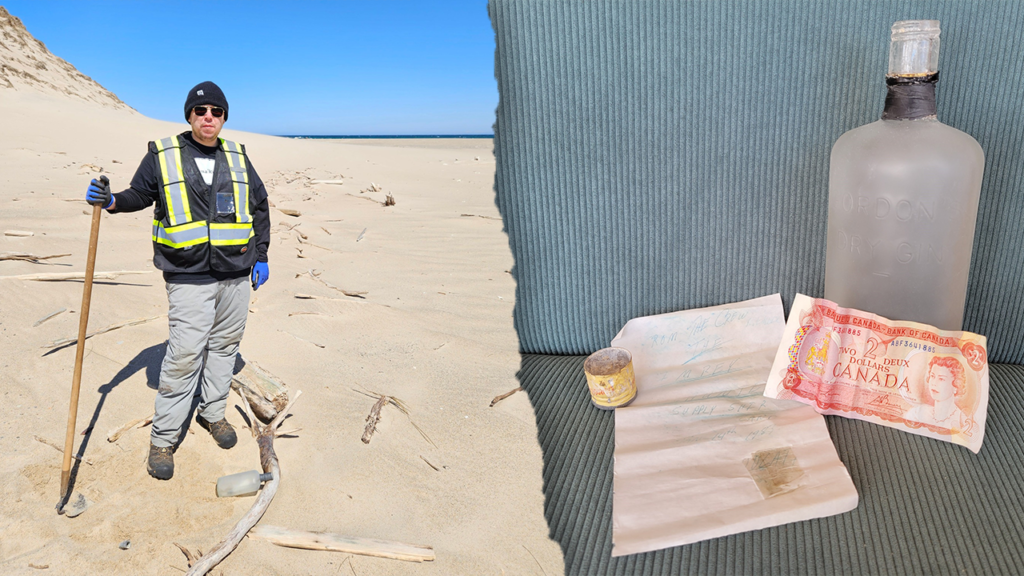 Parks Canada finds decades-old message from resupply ship near Nova Scotia